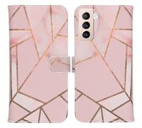 imoshion Design Softcase Bookcase pour Samsung Galaxy S21 Plus - Pink Graphic