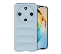 Coque pour Honor Magic 6 Lite en silicone Bleu clair