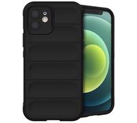 imoshion Coque arrière EasyGrip pour iPhone 12 - Noir