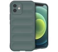 imoshion EasyGrip Backcover pour Apple iPhone 12 - Vert foncé