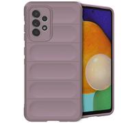 Coque pour Samsung Galaxy A52 (4G),Samsung Galaxy A52s,Samsung Galaxy A52 (5G) en silicone Violet