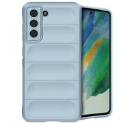 imoshion Coque arrière EasyGrip pour Samsung Galaxy S21 FE - Bleu clair