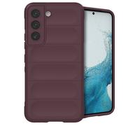 imoshion imoshion Coque arrière EasyGrip Samsung Galaxy S22 Aubergine Aubergine