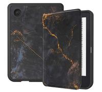 imoshion Étui á rabat pour Kobo Clara 2E / Tolino Shine 4 - Black Marble