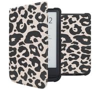 imoshion imoshion Étui á rabat pour Pocketbook Touch Lux 5 / HD 3 / Basic Lux 4 / Vivlio Lux 5 Leopard Noir