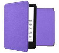 imoshion Étui de liseuse portefeuille Canvas pour Amazon Kindle (2024) / Amazon Kindle (2022) 11th gen - Violet