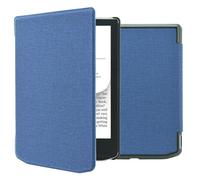 imoshion imoshion Étui de liseuse portefeuille Canvas Pocketbook Verse / Verse Pro / Verse Pro Color / Vivlio Light / Light HD Bleu foncé Bleu foncé
