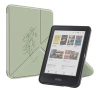Étui de liseuse portefeuille design Pliable Kobo Clara Colour / Kobo Clara BW Floral Green imoshion