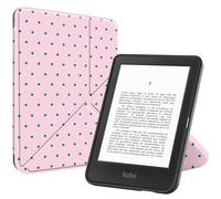 imoshion imoshion Étui de liseuse portefeuille design Pliable Kobo Clara Colour / BW Happy Dots Multicolore