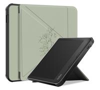 imoshion imoshion Étui de liseuse portefeuille design Pliable Kobo Libra Colour Floral Green Multicolore