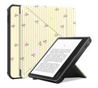 imoshion imoshion Étui de liseuse portefeuille design Pliable Kobo Libra Colour Garden Stripes Multicolore