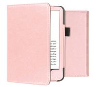 imoshion imoshion Étui de liseuse portefeuille en cuir végan Amazon Kindle (2024) / Amazon Kindle (2022) 11th gen Rose Doré Rose dorée