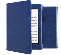 imoshion imoshion Étui de liseuse portefeuille en cuir végan Amazon Kindle Paperwhite 4 Bleu foncé Bleu foncé