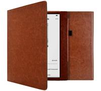 Coque Kobo Elipsa 2E Étui de liseuse portefeuille en cuir végan imoshion imoshion Brun foncé Brun foncé