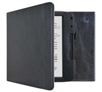imoshion imoshion Étui de liseuse portefeuille en cuir végan Kobo Libra Colour / Tolino Vision Color Noir Noir