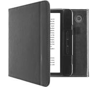 imoshion Étui de liseuse portefeuille en cuir végan pour Kobo Libra H2O - Noir