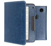 imoshion Bibliothèque en cuir végétal pour le Tolino Vision 6 - Bleu foncé