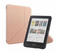 Coque Kobo Clara BW, Kobo Clara Colour Étui de liseuse portefeuille Origami imoshion imoshion Rose dorée Rose dorée