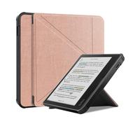 imoshion imoshion Étui de liseuse portefeuille Pliable Kobo Libra Colour Rose Doré Rose dorée