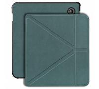 Etui de liseuse portefeuille Pliable pour Kobo Libra Colour - Vert foncé