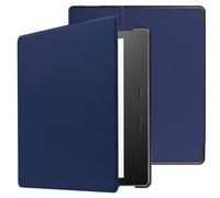 imoshion Étui de liseuse portefeuille Slim Hard pour Amazon Kindle Oasis 3 - Bleu foncé