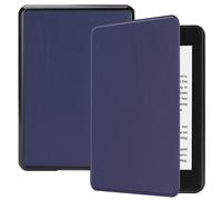 imoshion imoshion Étui de liseuse portefeuille Slim Hard Amazon Kindle Paperwhite (2018) Bleu foncé Bleu foncé