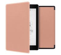 imoshion Étui de liseuse portefeuille Slim Hard pour Kobo Aura One - Rose Doré