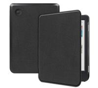 imoshion Étui de liseuse portefeuille Slim Hard pour Kobo Clara Colour / BW - Noir