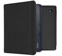 imoshion imoshion Étui de liseuse portefeuille Slim Hard Kobo Libra 2 / Tolino Vision 6 Noir Noir