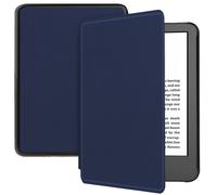 imoshion imoshion Étui de liseuse portefeuille Slim Hard pour Amazon Kindle (2024) / Amazon Kindle (2022) 11th gen Bleu foncé Bleu foncé