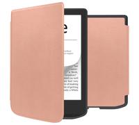 imoshion imoshion Étui de liseuse portefeuille Slim Soft Pocketbook Verse / Verse Pro / Verse Pro Color / Vivlio Light / Light HD Rose Doré Rose dorée