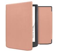 imoshion imoshion Étui de liseuse portefeuille Slim Soft pour Pocketbook InkPad Color 3 / InkPad 4 Rose Doré Rose dorée