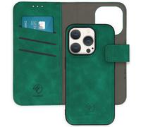imoshion Etui de télephone luxe 2-en-1 amovible pour Apple iPhone 15 Pro - Vert foncé