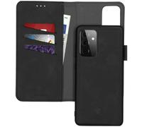 Coque pour Samsung Galaxy A72 Similicuir Noir