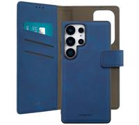 imoshion Etui de télephone luxe 2-en-1 amovible pour Samsung Galaxy S25 Ultra - Bleu