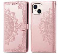 imoshion Etui de télephone Mandala pour Apple iPhone 15 - Rose Doré