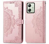 imoshion imoshion Etui de télephone Mandala Motorola Moto G54 Rose Doré Rose dorée