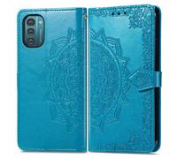 Coque pour Nokia G21,Nokia G11 Similicuir Turquoise