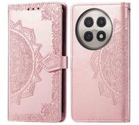 Coque pour OnePlus 13R Similicuir Rose