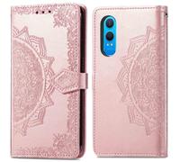 Coque pour OnePlus Nord CE 4 Lite 5G Similicuir Rose