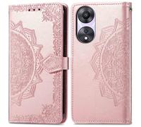 Coque pour Oppo A78 (4G) Similicuir Rose
