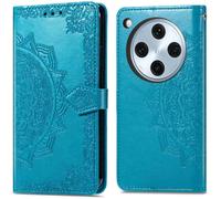 Coque pour Oppo Find X8 Pro Similicuir Turquoise