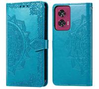 imoshion imoshion Etui de télephone Mandala pour Motorola Edge 50 Fusion Turquoise Turquoise