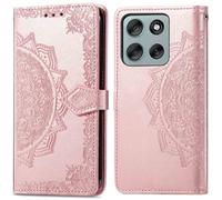 imoshion imoshion Etui de télephone Mandala pour Motorola Moto G56 Rose Doré Rose dorée
