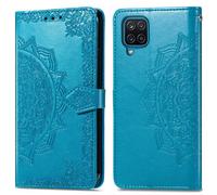 imoshion Etui de télephone Mandala pour Samsung Galaxy A12 - Turquoise