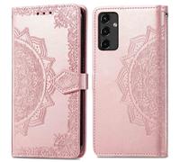 imoshion imoshion Etui de télephone Mandala Samsung Galaxy A14 (5G/4G) Rose Doré Rose dorée