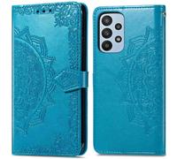 imoshion imoshion Etui de téléphone portefeuille Mandala Samsung Galaxy A23 (5G) Turquoise Turquoise