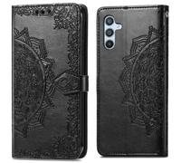 imoshion Etui de télephone Mandala pour Samsung Galaxy A54 (5G) - Noir