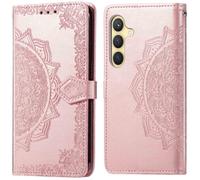 imoshion Etui de télephone Mandala pour Samsung Galaxy S24 / S25 - Rose Doré