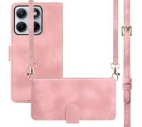 imoshion imoshion Etui de télephone portefeuille avec cordon Motorola Edge 70 Fusion Rose Rose